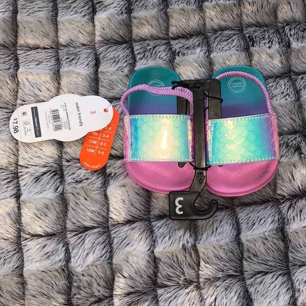Mermaid baby sandals